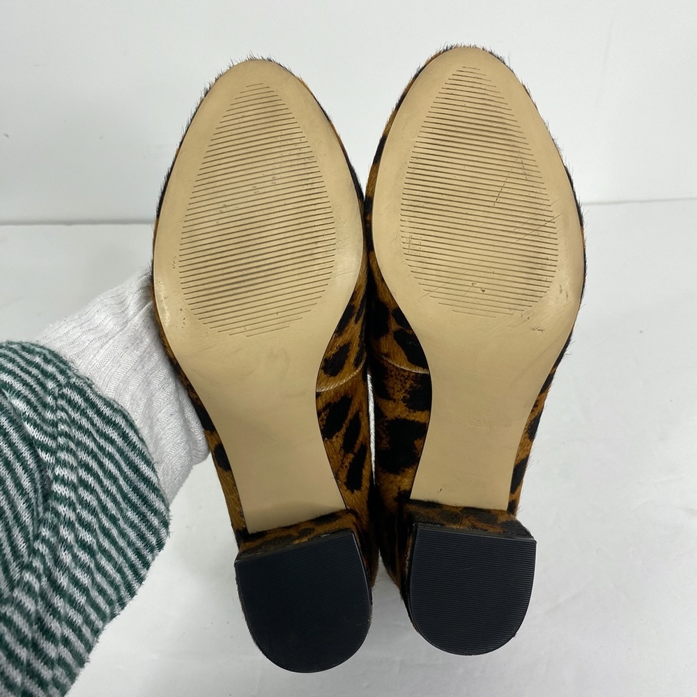 Talbots Calf Hair Leopard Print Pumps Sz. 6.5 - Picture 13 of 13